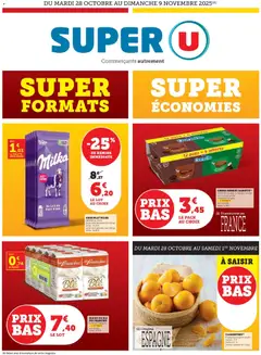 Super U - Prévisualisation de Super U - Super formats Super économies valide à partir de 28.10.2025