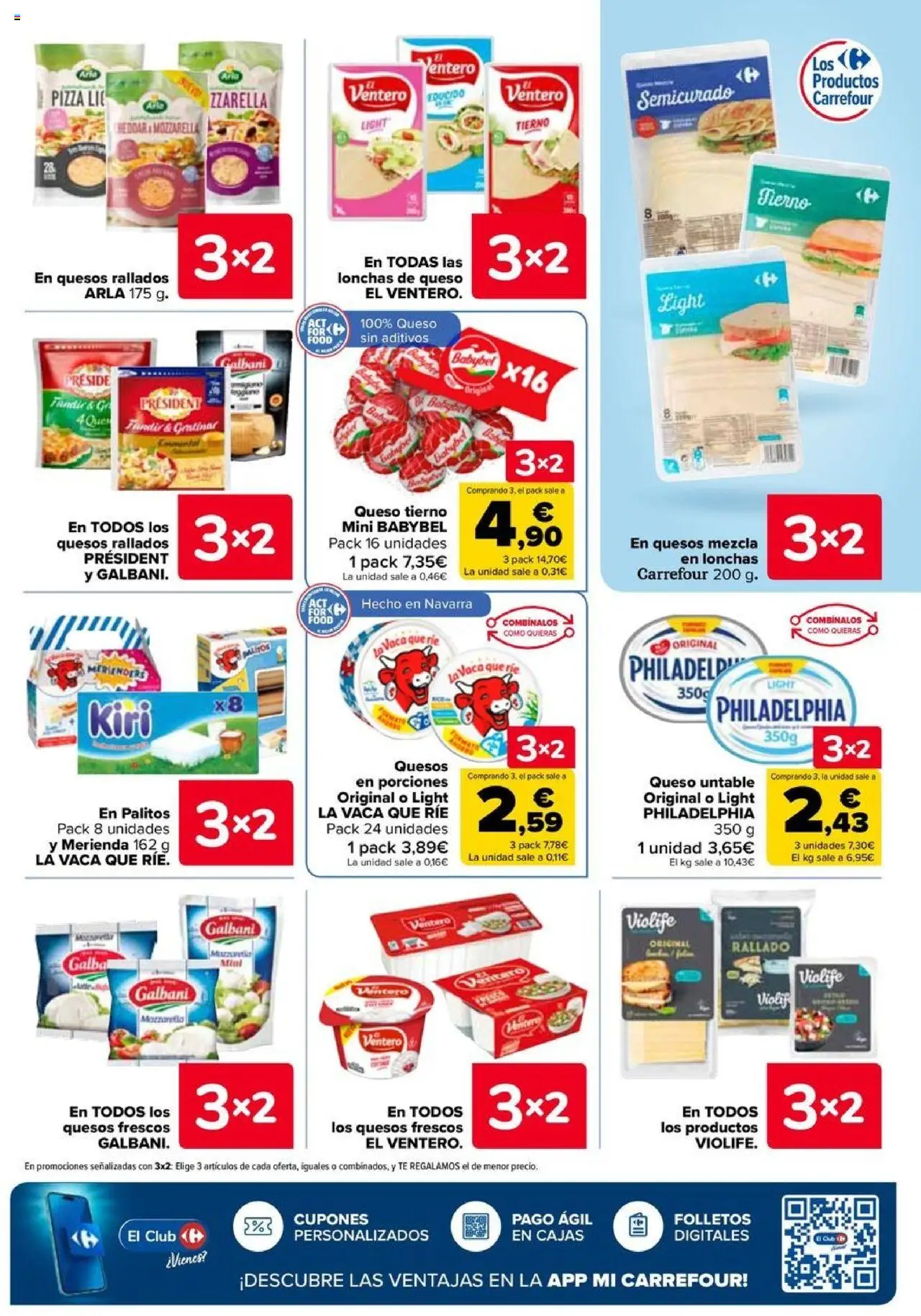 Carrefour folleto │ válido desde el 26.08.2025 | Página: 19 | Productos: Queso, Pizza, Té
