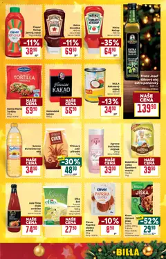 Náhled letáku Billa Velký leták od 17.12.2025 | Strana: 31 | Produkty: Olivový olej, Knorr, Paprika, Clever