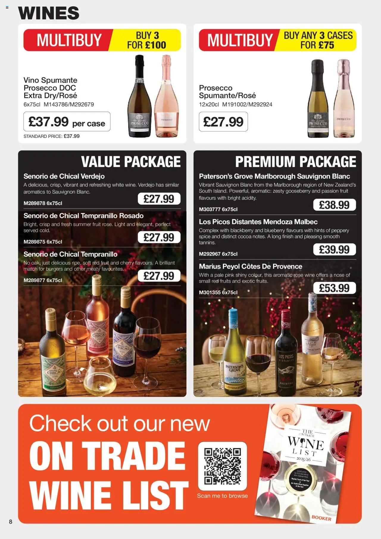 {H1} | Page: 8 | Products: Wine, Case, Blueberry, Cocoa