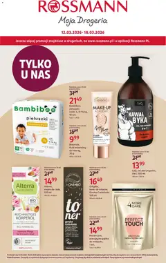 Pogląd oferty "Rossmann gazetka" - ważna od 12.03.2026
