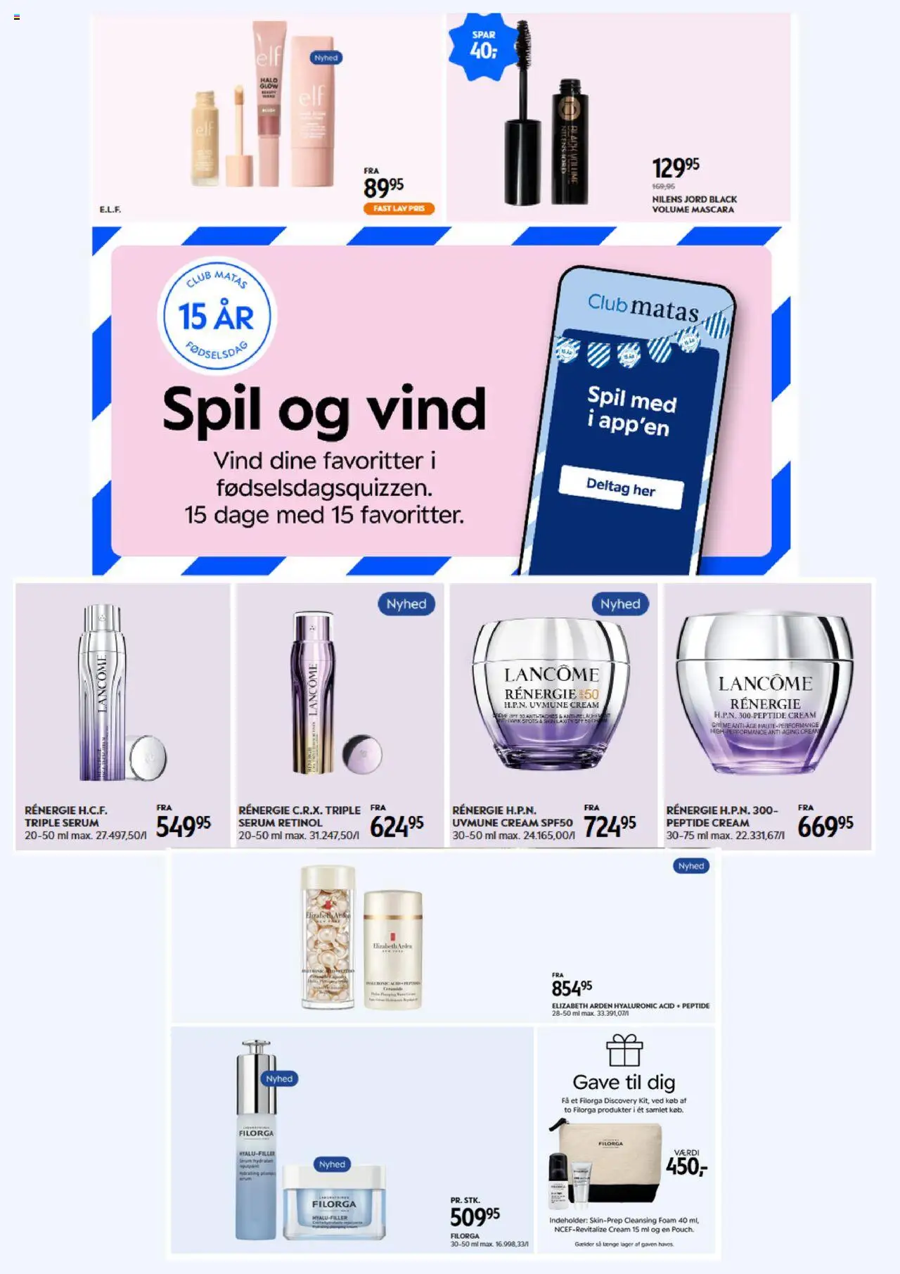 Matas tilbudsavis – gyldig fra 04.09.2025 | Side: 6 | Produkter: Mascara, Creme, Spil