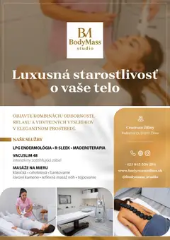 Bodymass - BodyMass Žilina - náhľad platný od 05.08.2025