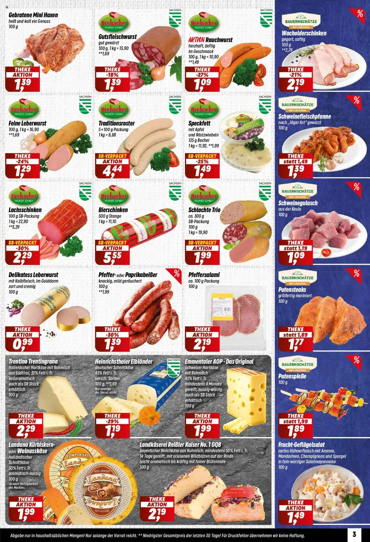 Simmel Prospekt 	 – gültig ab 13.10.2025 | Seite: 3 | Produkte: Schweinegulasch, Theke, Äpfel, Wurst
