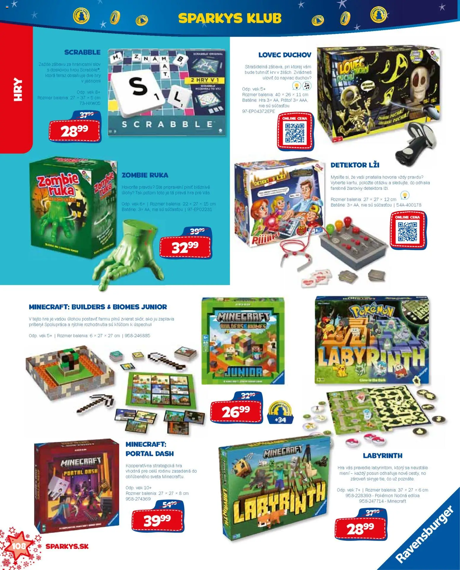 Nové ALLTOYS akcie – leták je platný od 19.11.2025 | Strana: 108 | Produkty: Žiarovky, Hra