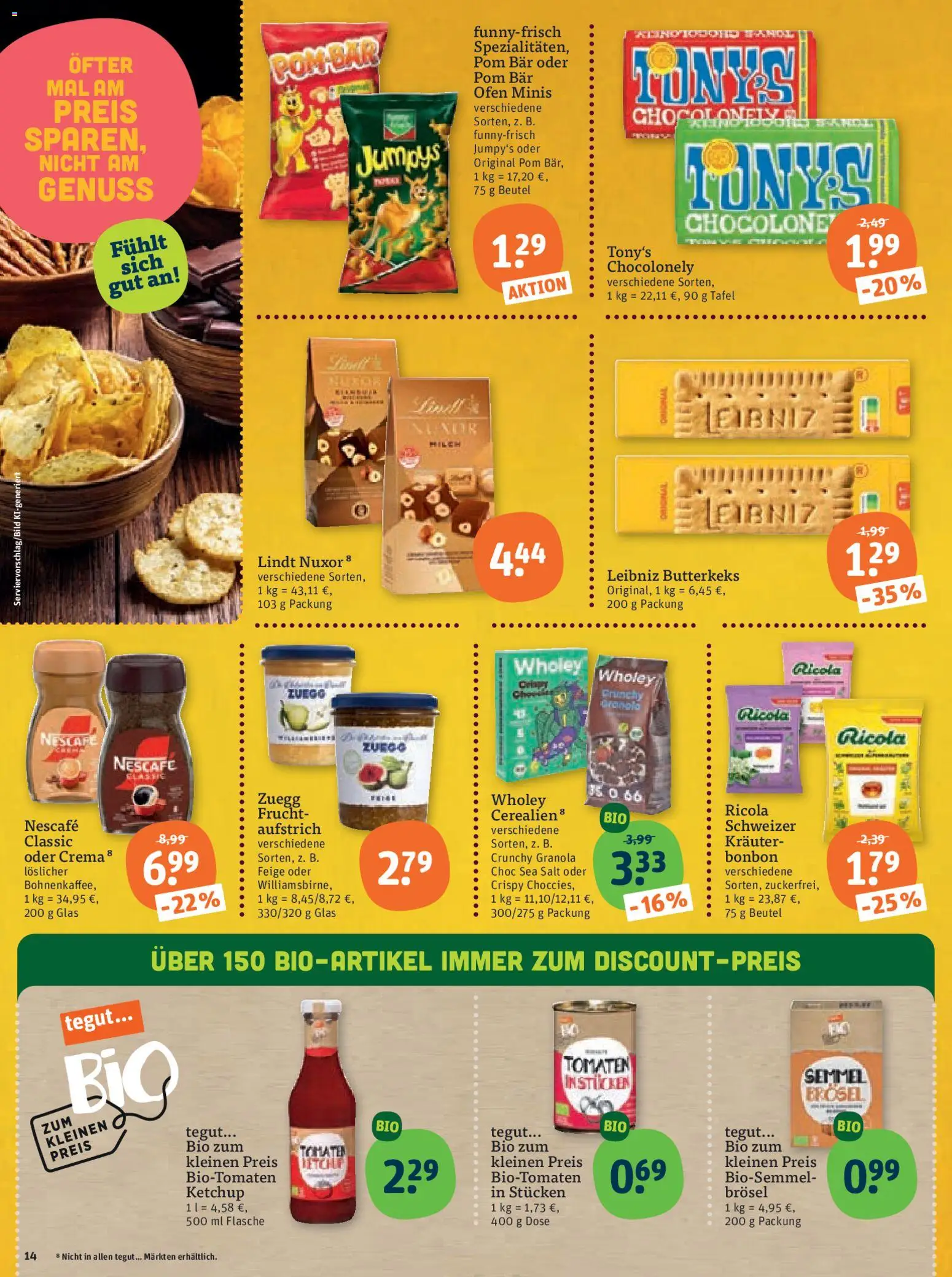 Tegut Prospekt 	 – gültig ab 10.04.2026 | Seite: 16 | Produkte: Ofen, Nescafe, Tomaten, Ketchup