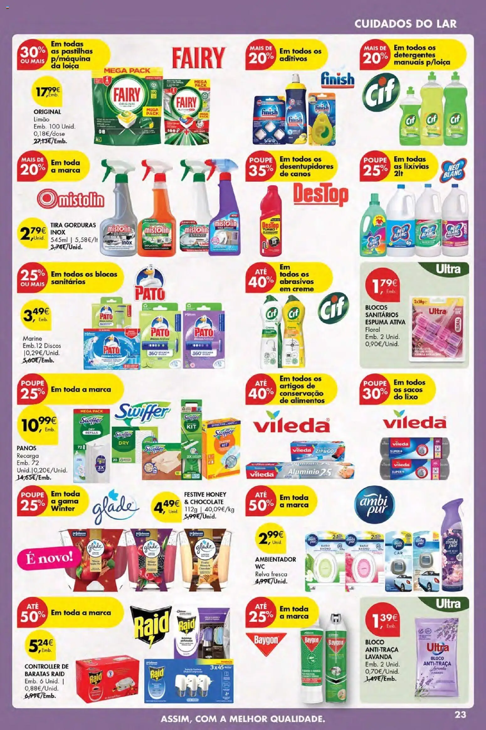 Pingo Doce Black Friday │ válido de 27.11.2025 | Página: 23 | Produtos: Chocolate, Creme