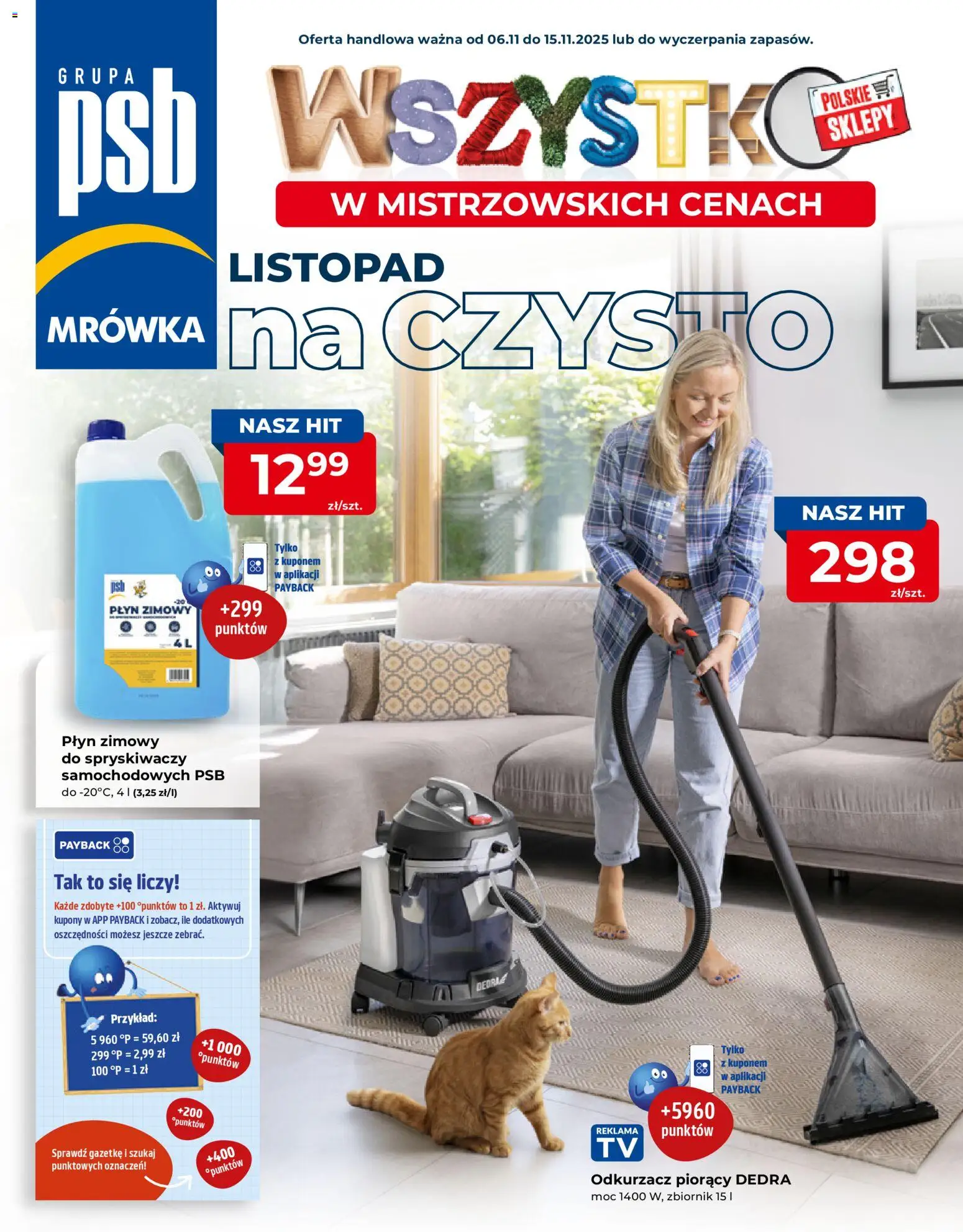 Mrówka Gazetka - Elbląg od 06.11.2025 | Strona: 1 | Produkty: Odkurzacz