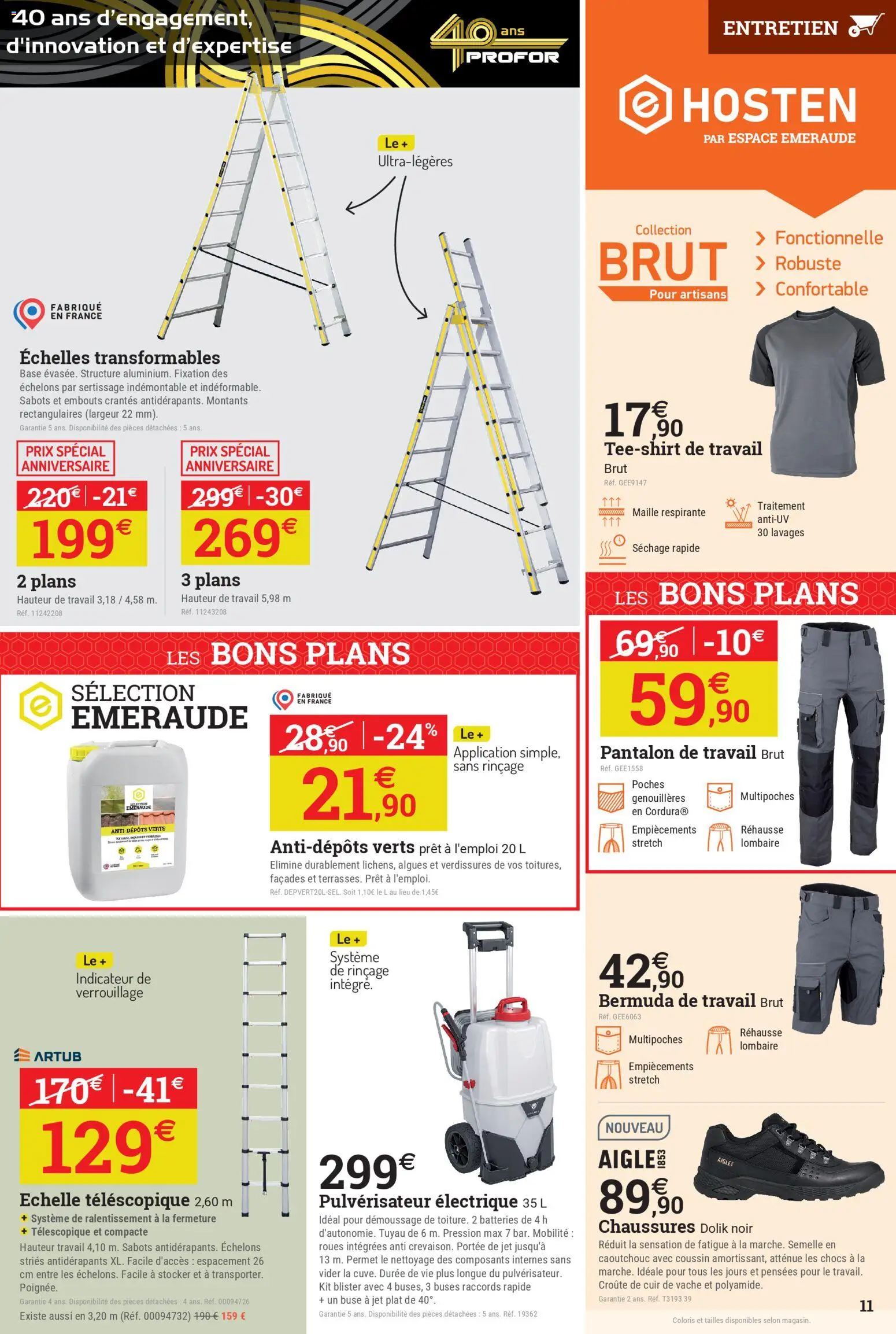 {H1} | Page: 11 | Produits: Bermuda, Base, Tuyau, Algues