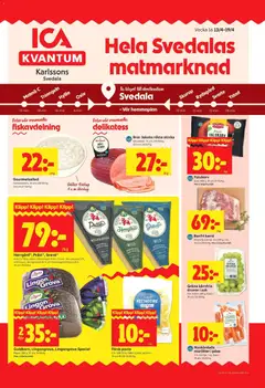 ICA Kvantum - Svedala - Förhandsvisning av reklamblad från butik ICA Kvantum aktuell från 13.04.2026