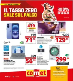 Anteprima del volantino Comet Tasso zero catalogo valido a partire dal 19.02.2026