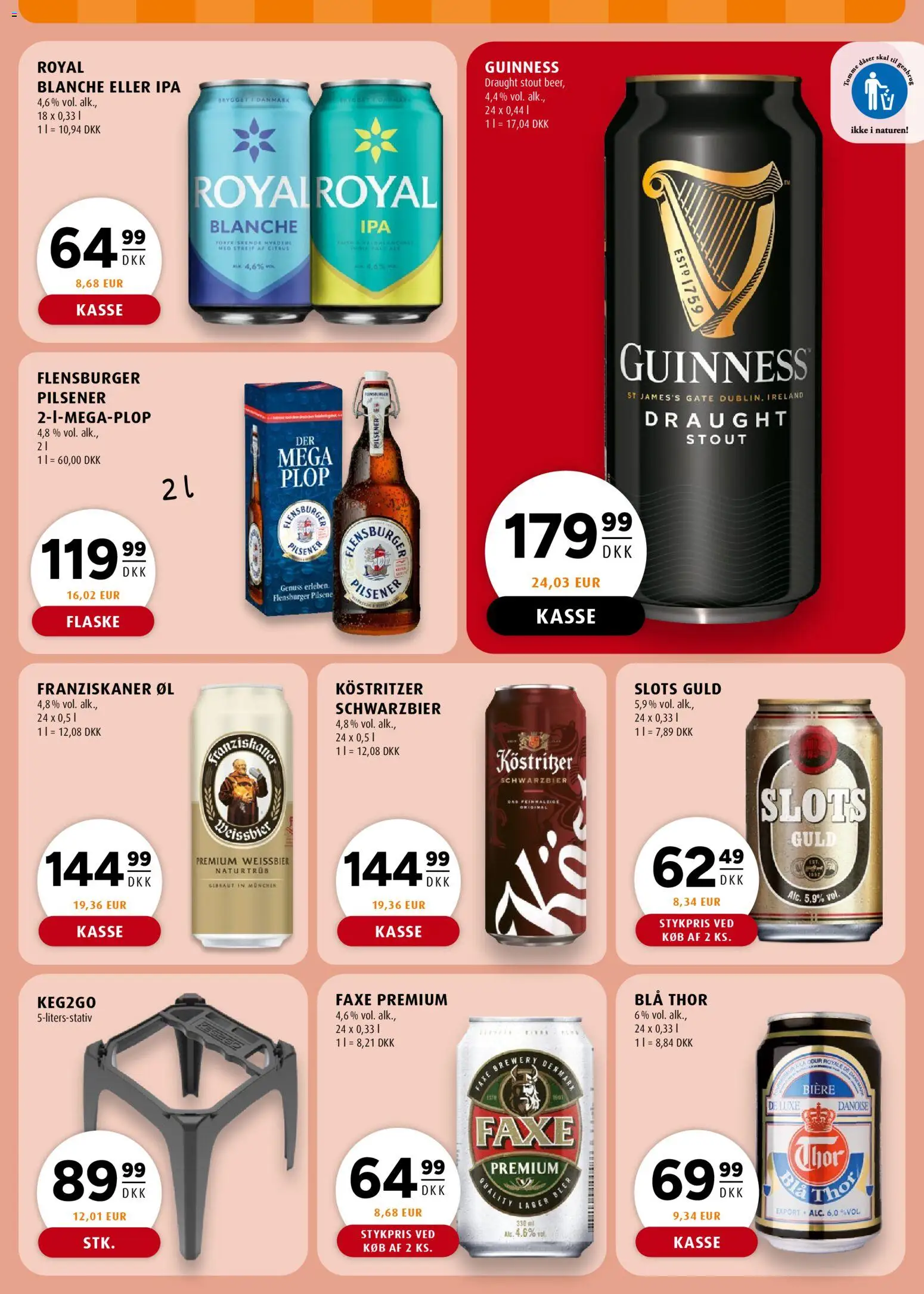Scandinavian Park tilbudsavis – gyldig fra 23.04.2026 | Side: 19 | Produkter: Øl