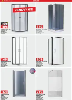 Merkury Market leták platný od 01.03.2026 | Strana: 36 | Produkty: Sprchové dvere, Sprchový kút, Dvere