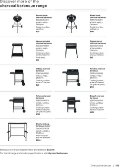 Preview of B&Q - Outdoor living valid from 23.02.2026 | Page: 133 | Products: Grill, Kettle