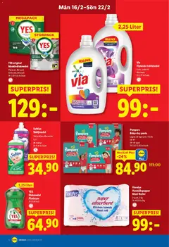 Lidl - erbjudanden - Förhandsvisning av reklamblad från butik Lidl aktuell från 16.02.2026 | Sida: 14