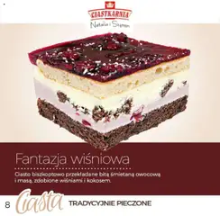 Pogląd oferty "Topaz Gazetka - Ciast" - ważna od 04.06.2025 | Strona: 8 | Produkty: Ciasto, Śmietana