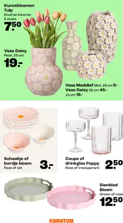 Kwantum - Folder - Voorbeeld van een folder van Kwantum, geldig van 02.02.2026 | Pagina: 4 | Producten: Dienblad, Vaas