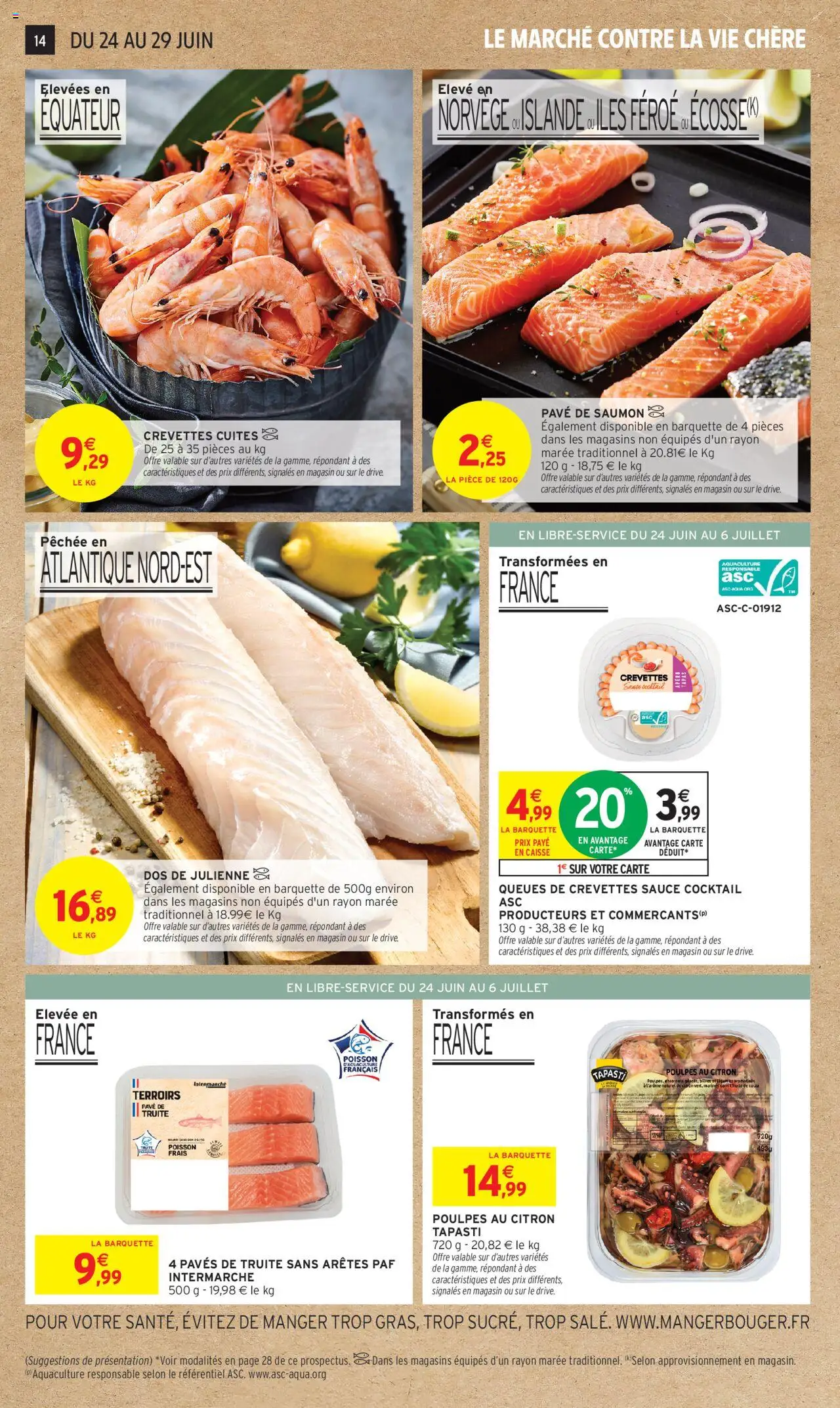  | Page: 15 | Produits: Citron, Olives, Crevettes, Poisson