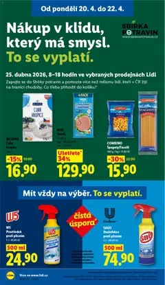 Náhled letáku SAVO Dezinfekce proti plísním, 1 l = 149,80 Kč, 500 ml od 20.04.2026 | Strana: 28