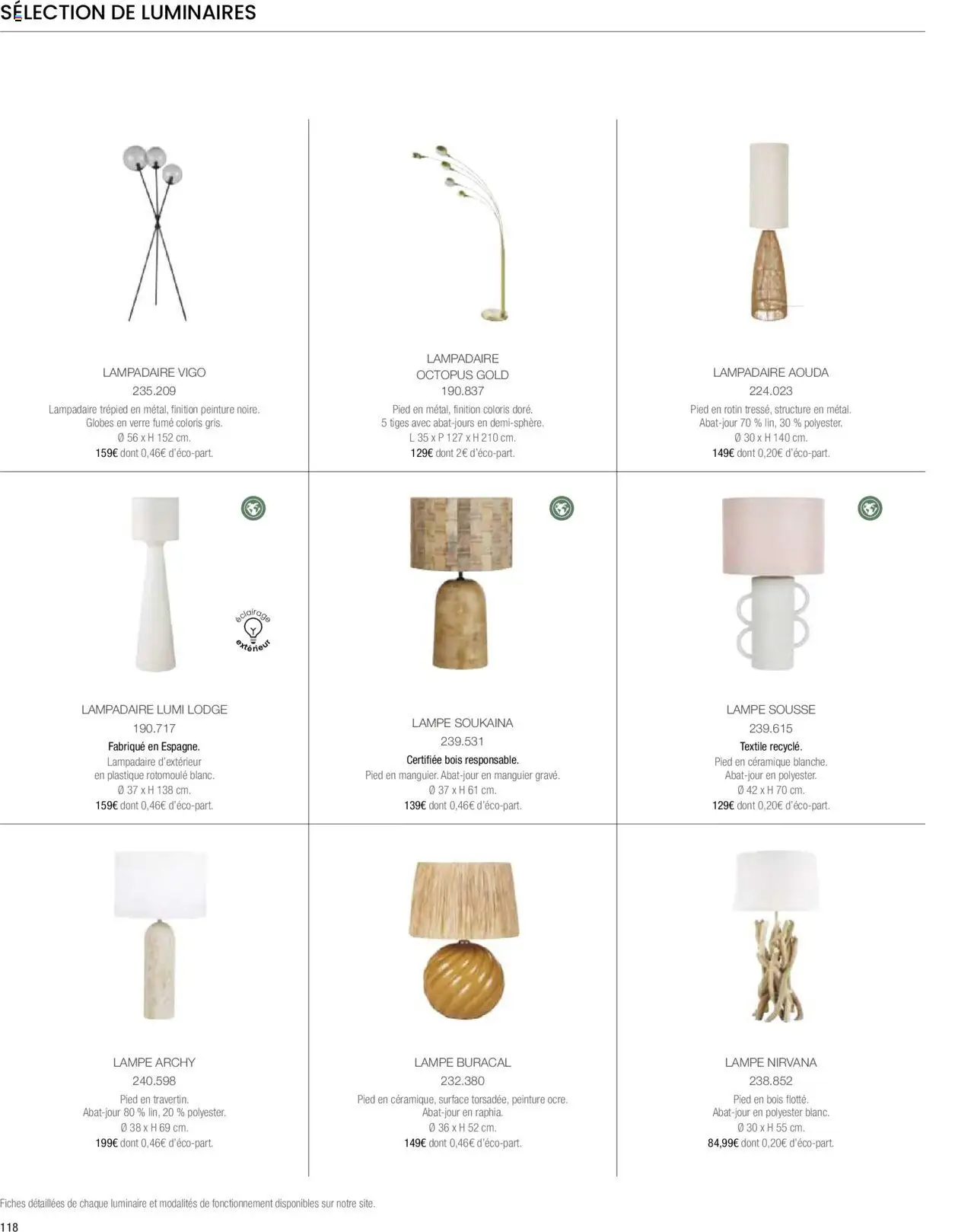  | Page: 120 | Produits: Lampe