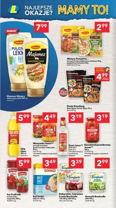 Pogląd oferty "Lewiatan gazetka - Gdańsk" - ważna od 23.04.2026 | Strona: 10 | Produkty: Kimchi, Ocet, Koncentrat pomidorowy, Olej