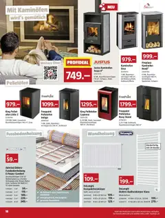 Bauhaus Aktionen ab 29.09.2025 gültig | Seite: 18 | Produkte: Kaminofen, Ofen