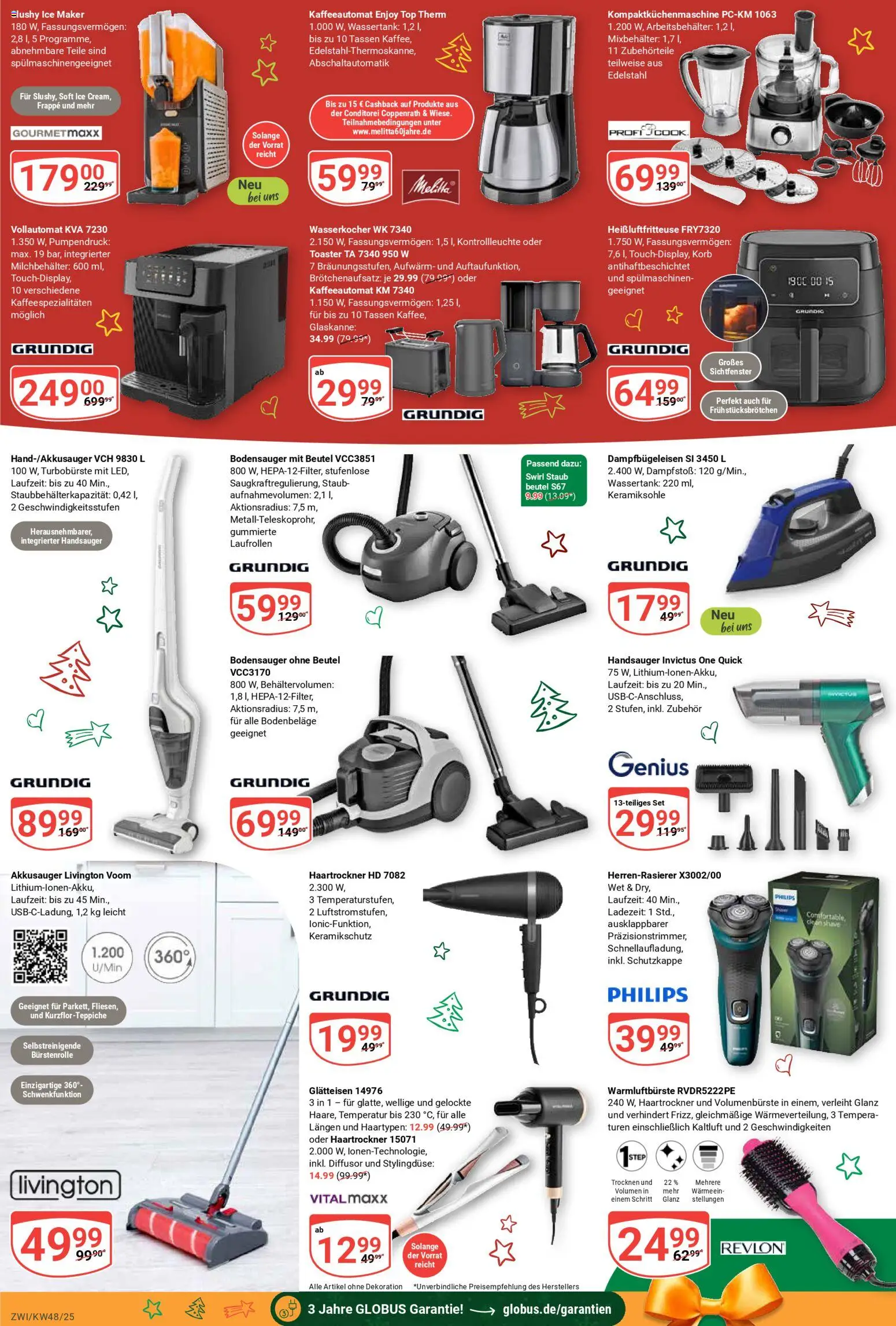 Globus prospekt Zwickau	 – gültig ab 24.11.2025 | Seite: 31 | Produkte: Top, Toaster, Korb, Glätteisen