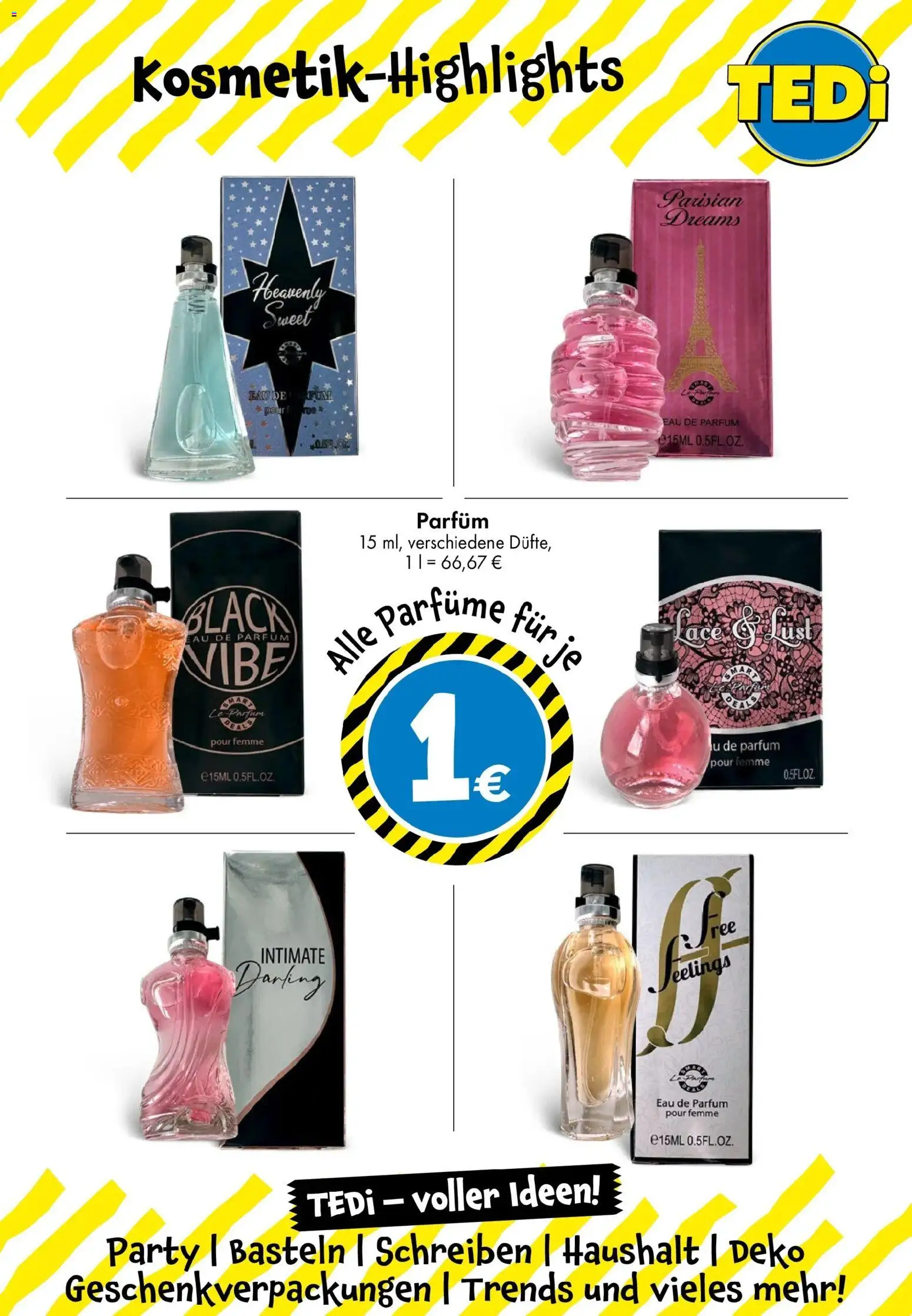 TEDi - Neueröffnung in Lüssow – gültig ab 24.11.2025 | Seite: 14 | Produkte: Parfüm, Eau de Parfum