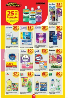 Pré-visualização Auchan folheto válido de 04.12.2025 | Página: 30 | Produtos: Papel higiénico, Cuecas