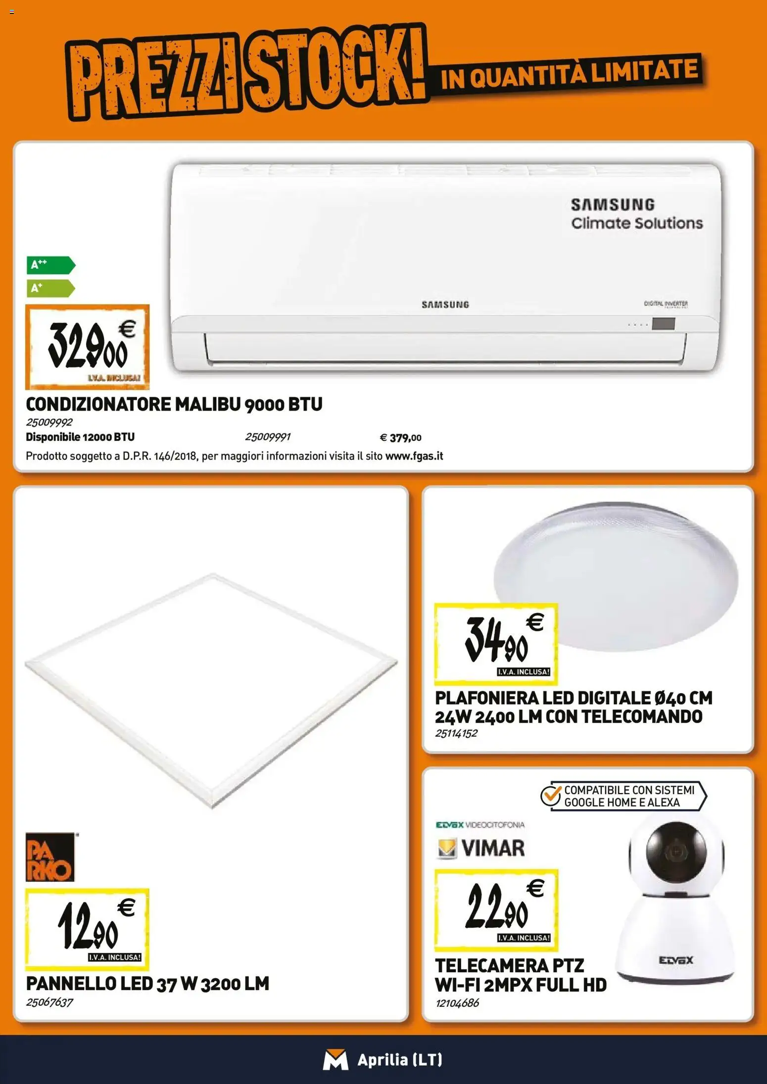 Volantino TECNOMAT del 27.11.2025 | Pagina: 15 | Prodotti: Telecomando, Condizionatore, Samsung