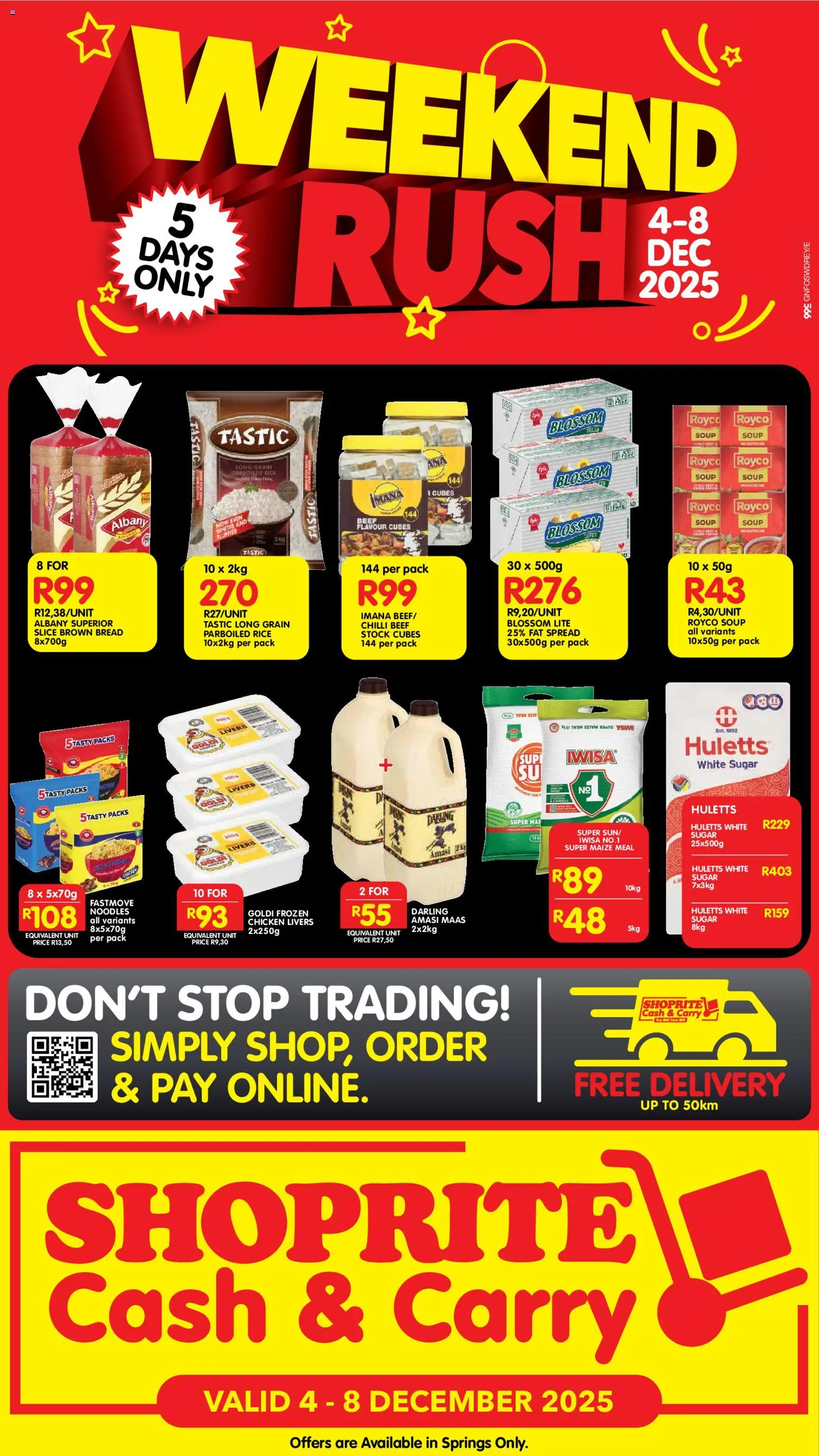 New Shoprite catalogue – valid from 04.12.2025 | Page: 1