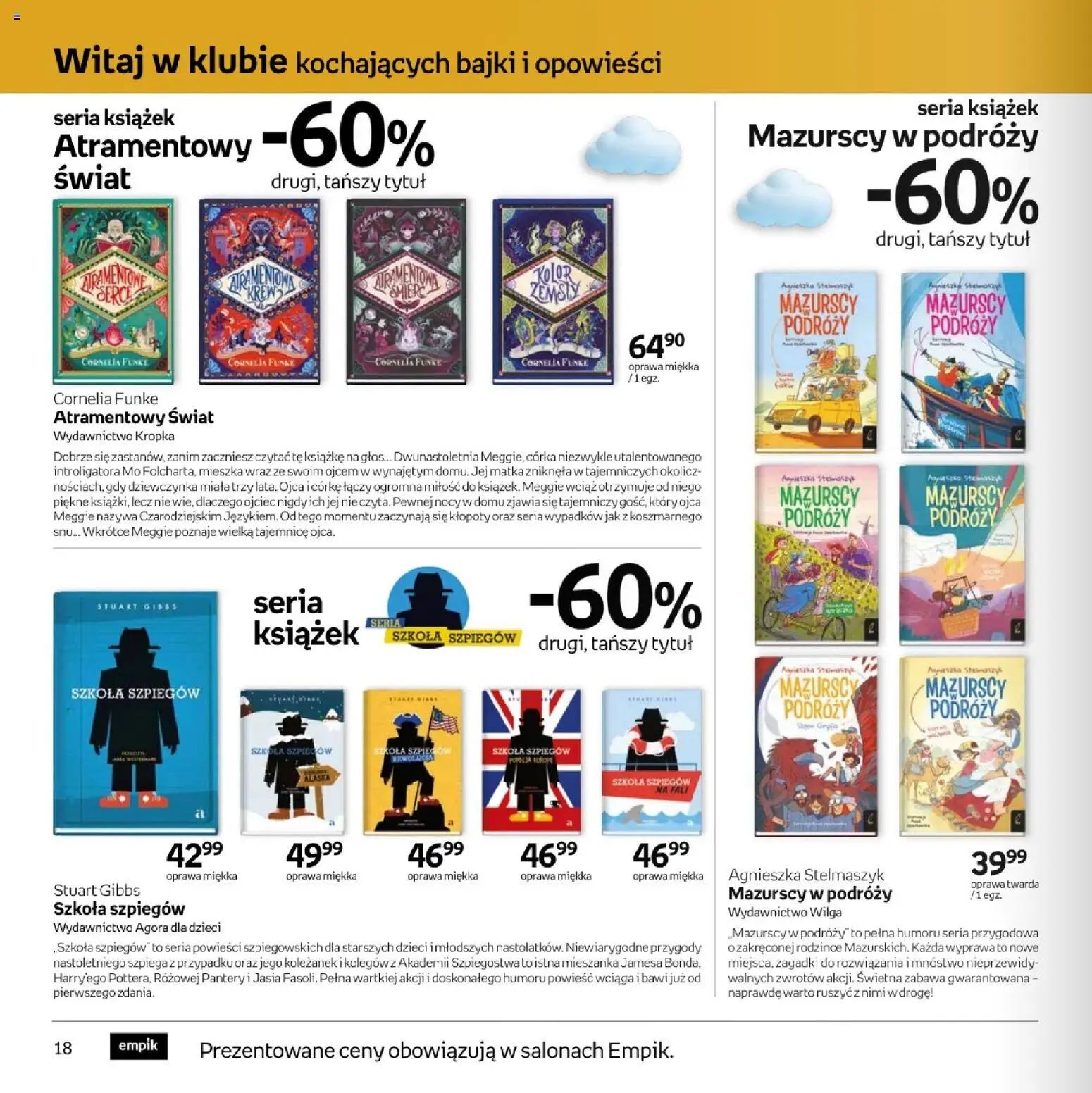 Empik promocje - Festiwal książki dziecięcej od 11.03.2026 | Strona: 18