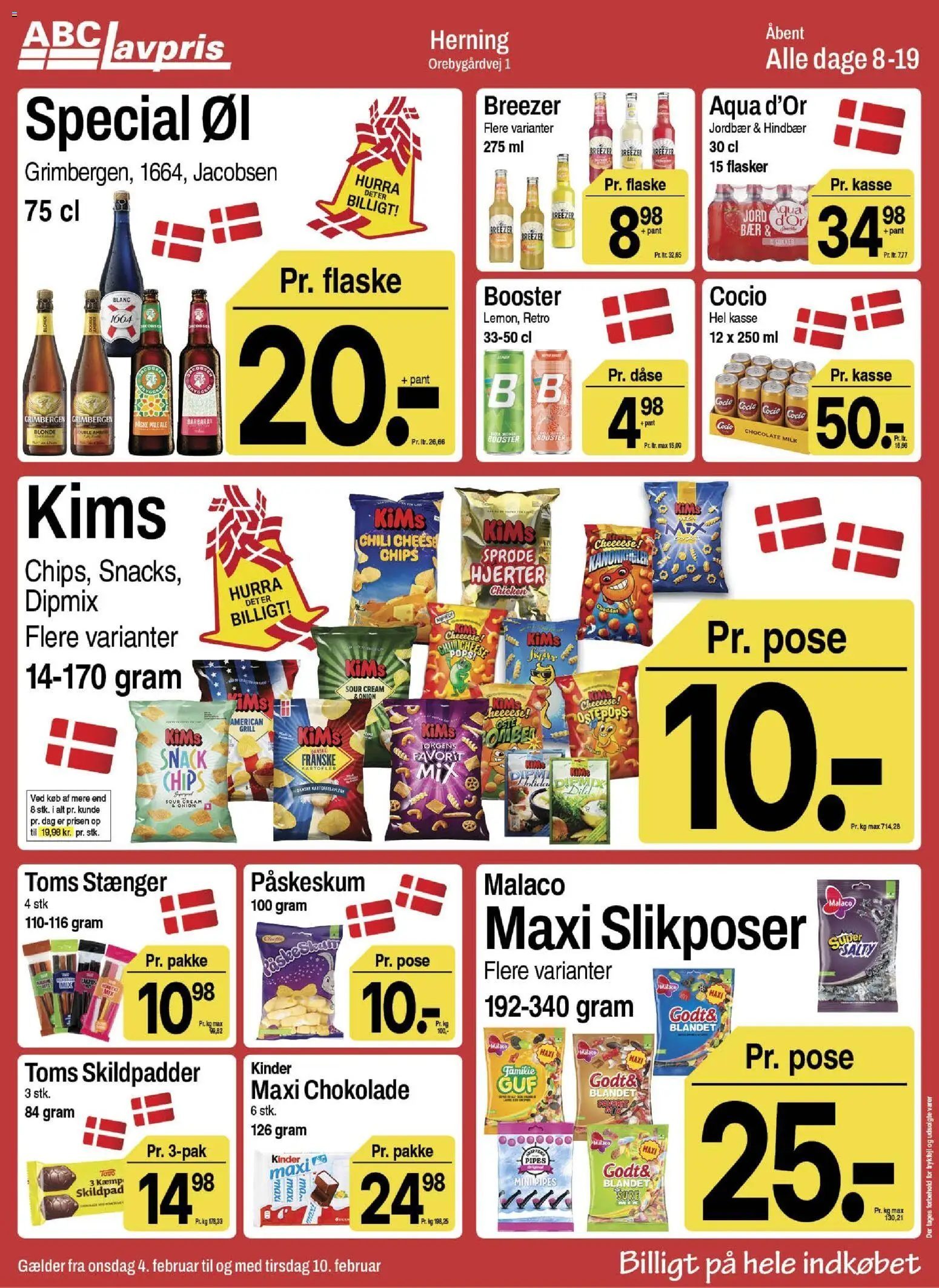 Abc Lavpris tilbudsavis – gyldig fra 04.02.2026 | Side: 12