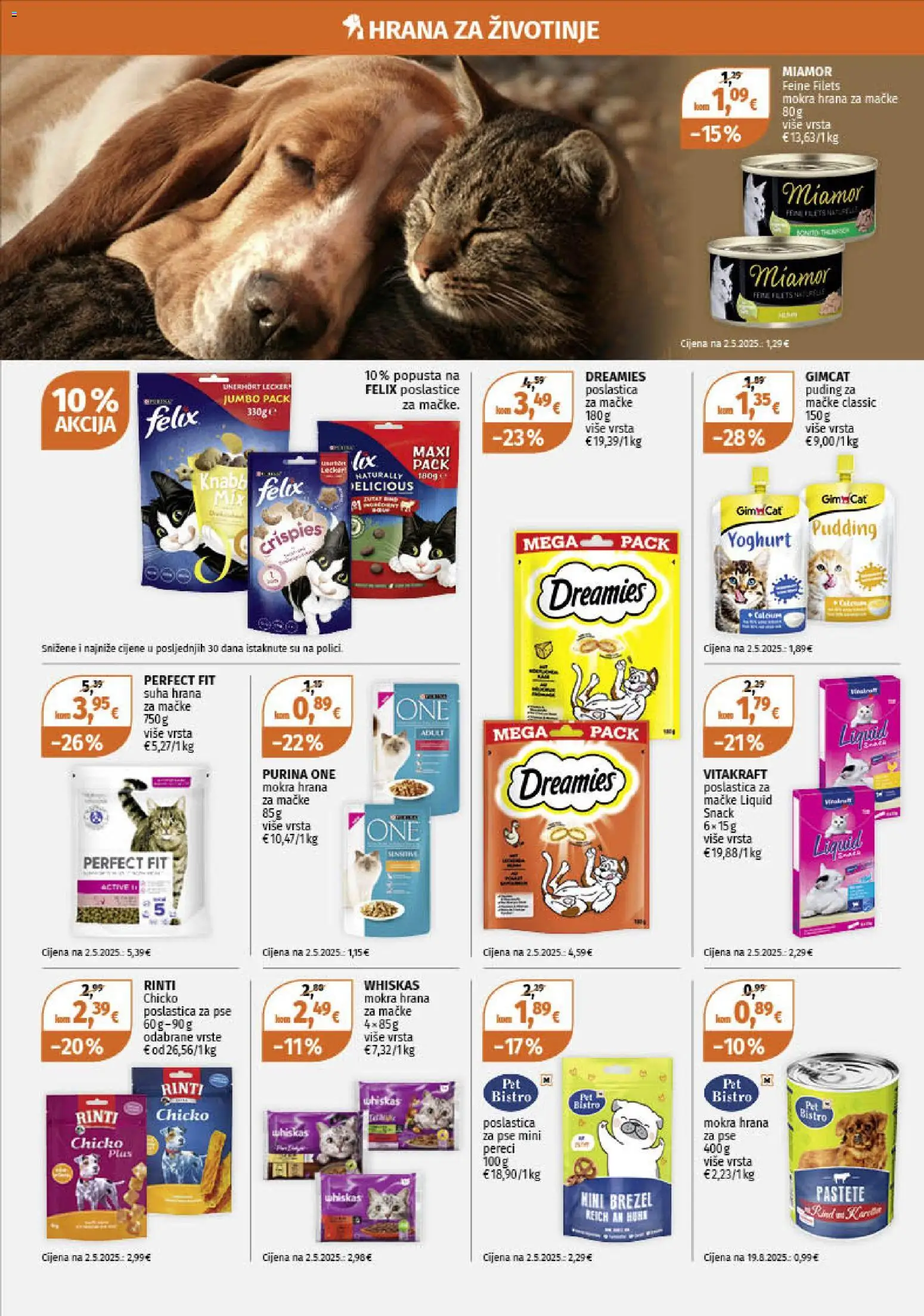 Müller katalog | vrijedi od 27.10.2025 | Stranica: 8 | Proizvodi: Whiskas, Puding, Hrana za mačke, Pereci
