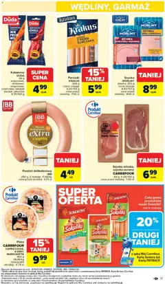 Pogląd oferty "Carrefour Gazetka" - ważna od 27.10.2025 | Strona: 19 | Produkty: Chili, Karta, Piersi, Parówki