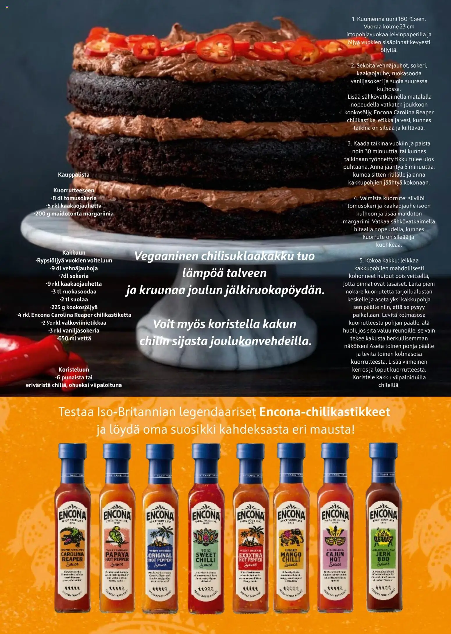 K-Citymarket - K-Ruoka – voimassa 03.12.2025 alkaen | Sivu: 22 | Tuotteet: Uuni, Mango, Suola, Etikka