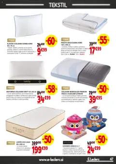 E.leclerc katalog │ velja od 20.08.2025 | Stran: 47