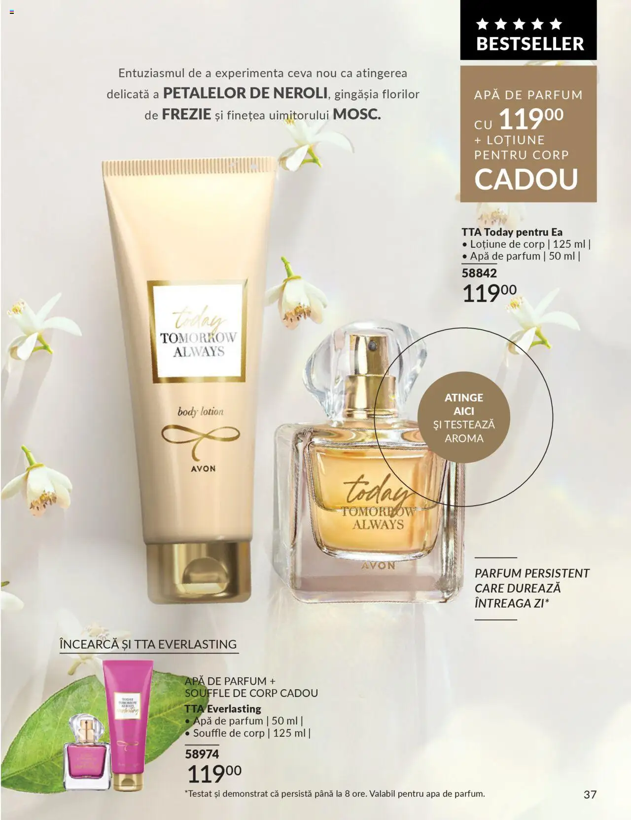 Noul catalog Avon – valabil de la 01.10.2025 | Pagină: 39 | Produse: Apă de parfum, Body, Parfum, Apă