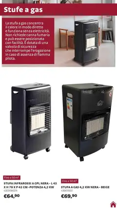 Anteprima del volantino Brico Center Riscaldamento catalogo valido a partire dal 01.10.2025 | Pagina: 12 | Prodotti: Stufa, Stufa a gas