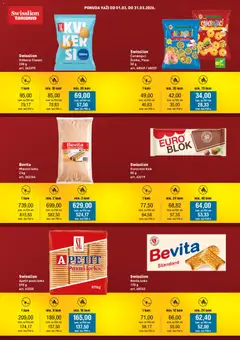 Metro katalog Swisslion - pregled Metro kataloga - važi od 01.03.2026 | Strana: 2 | Proizvode: Mleveni keks, Keks, Eurocrem
