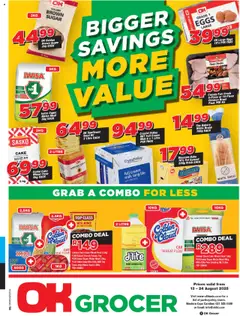 Preview of OK Foods specials valid from 13.08.2025