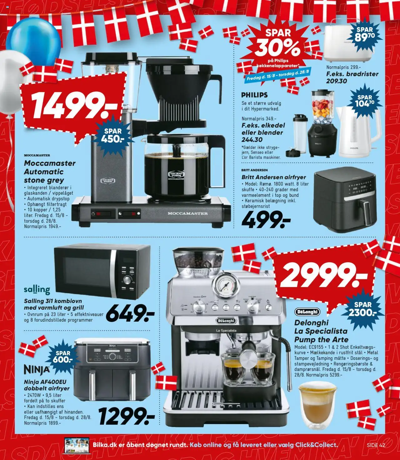 Bilka Tilbudsavis gyldig fra 15.08.2025 | Side: 25 | Produkter: Brødrister, Måtte, Grill