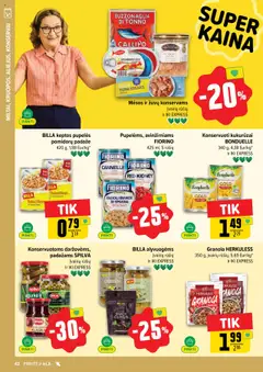 IKI akcijos nuo 08.09.2025 | Puslapis: 42 | Prekių: Kukurūzai, Pupelės, Konservai, Kiauliena