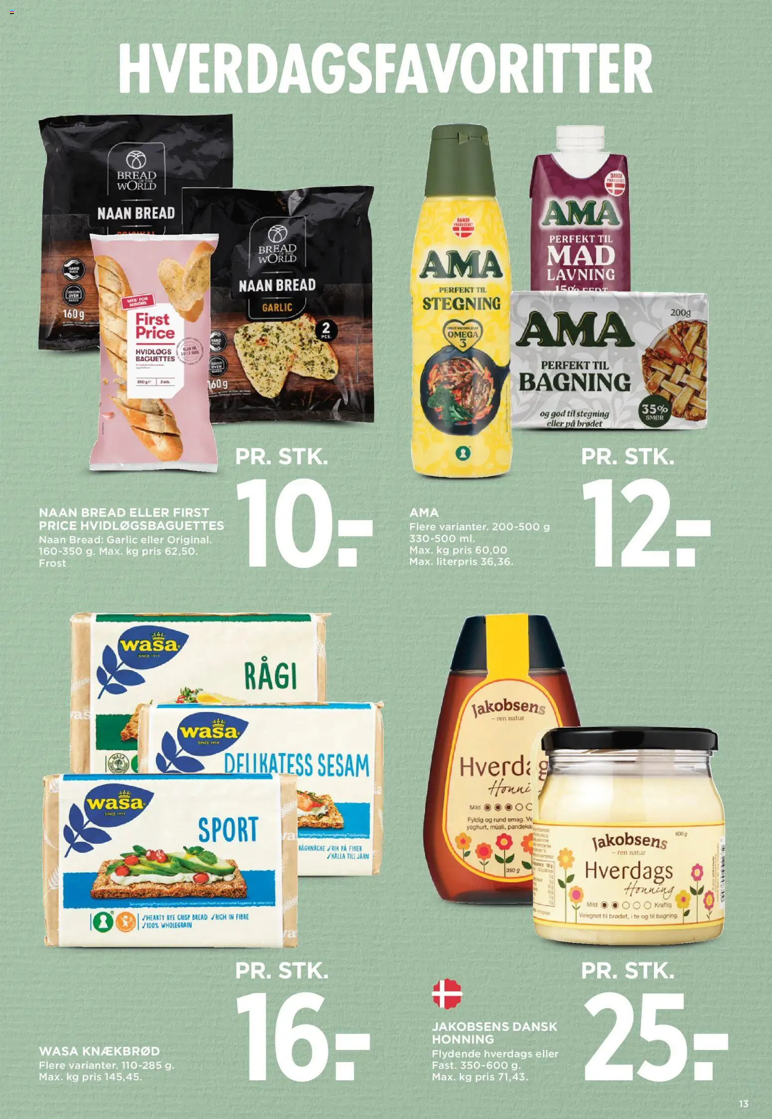 Meny tilbudsavis – gyldig fra 02.01.2026 | Side: 15 | Produkter: Smør, Te, Knækbrød, Honning