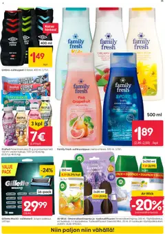  | Sivu: 21 | Tuotteet: Shampoo, Proteiinipatukka