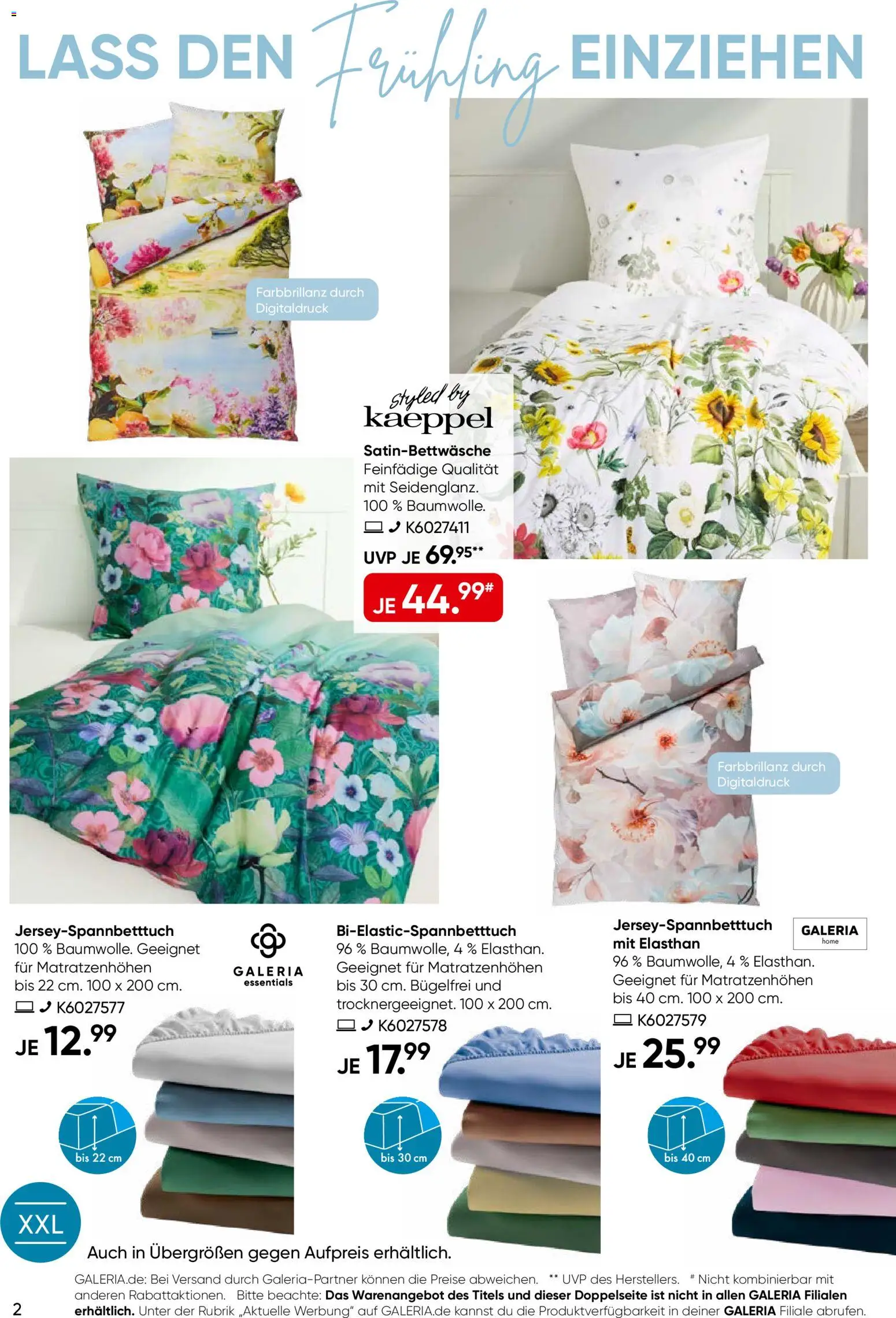 Galeria Karstadt Kaufhof Prospekt 	 – gültig ab 30.03.2026 | Seite: 2