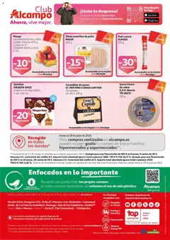 Alcampo - SST Nacional no litoral  │ válido desde el 15.07.2025 | Página: 16 | Productos: Licor, Queso, Queso fresco, Filete