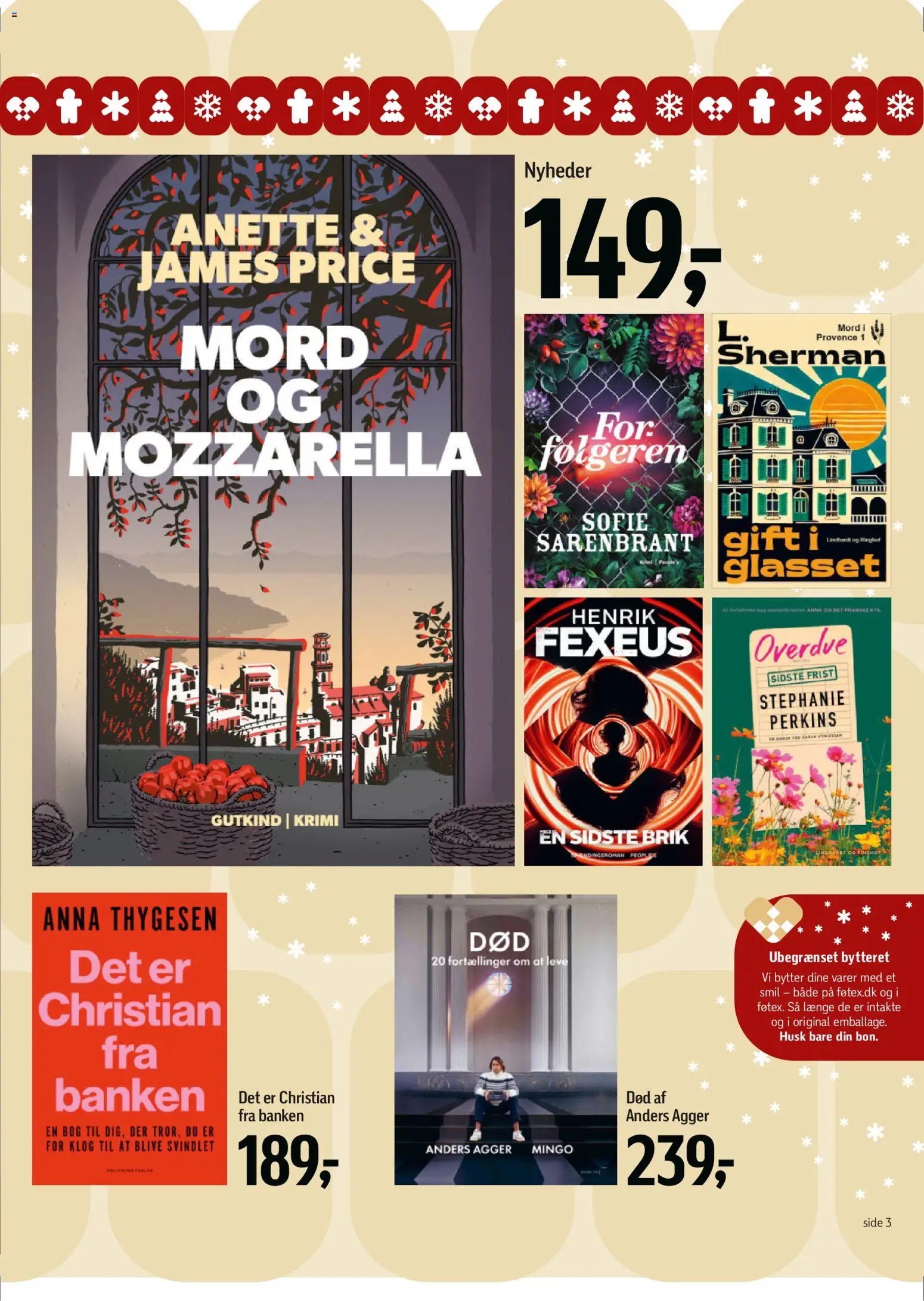 Føtex tilbudsavis – gyldig fra 31.10.2025 | Side: 3 | Produkter: Mozzarella