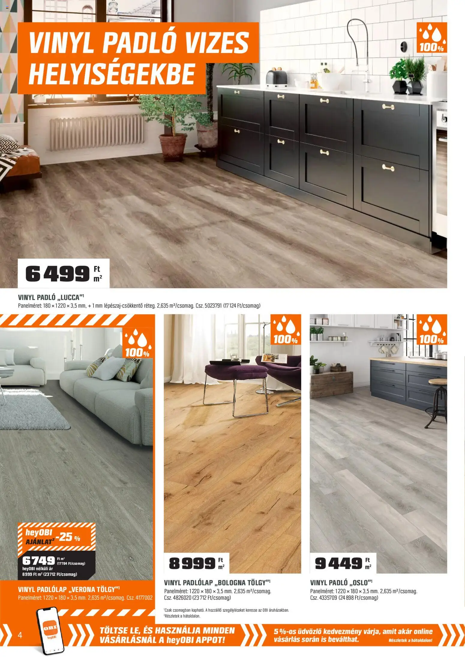 OBI akciós ujság - amely érvényes a következő dátumtól: 03.02.2026 | Oldal: 4