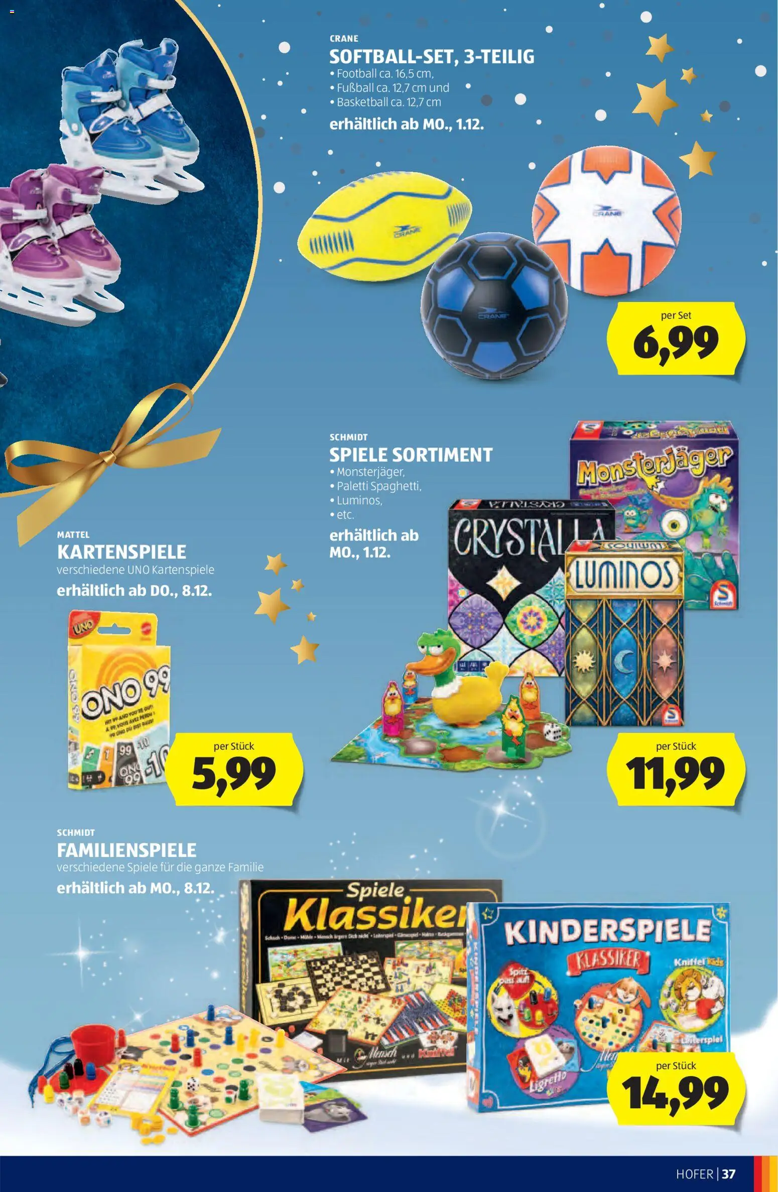 Hofer Weihnachtskatalog gültig ab 05.11.2025 | Seite: 37